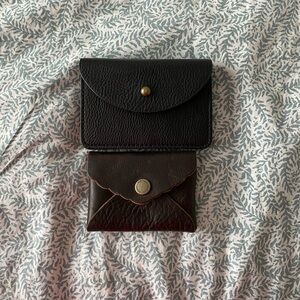 PLG Portland Leather Goods Mini Daisy Wallet (and extra card case)